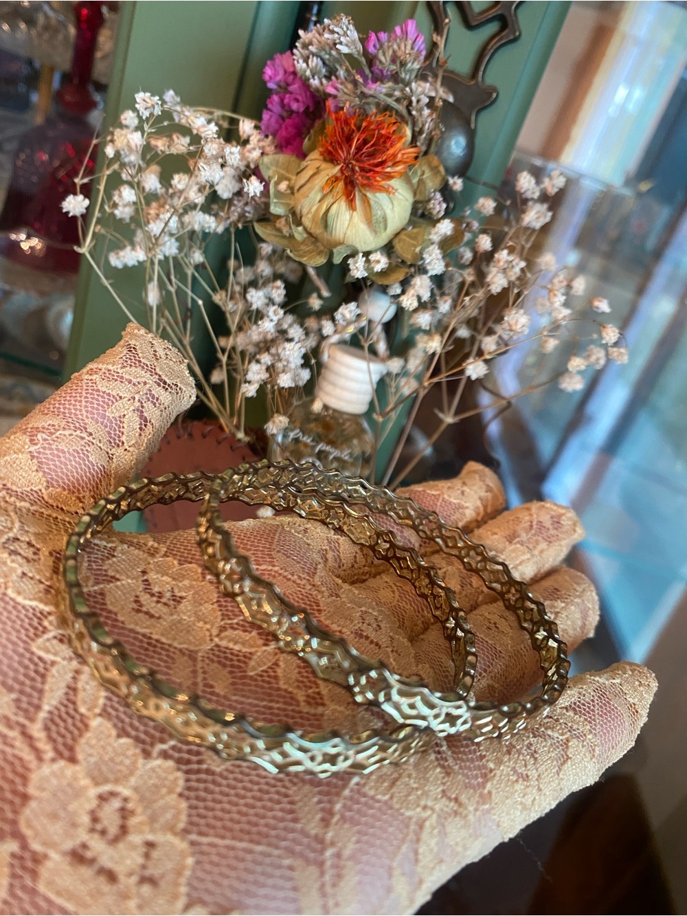 Kendra Scott Gold-Tone Braided Bangle Set - Picture 6 of 10